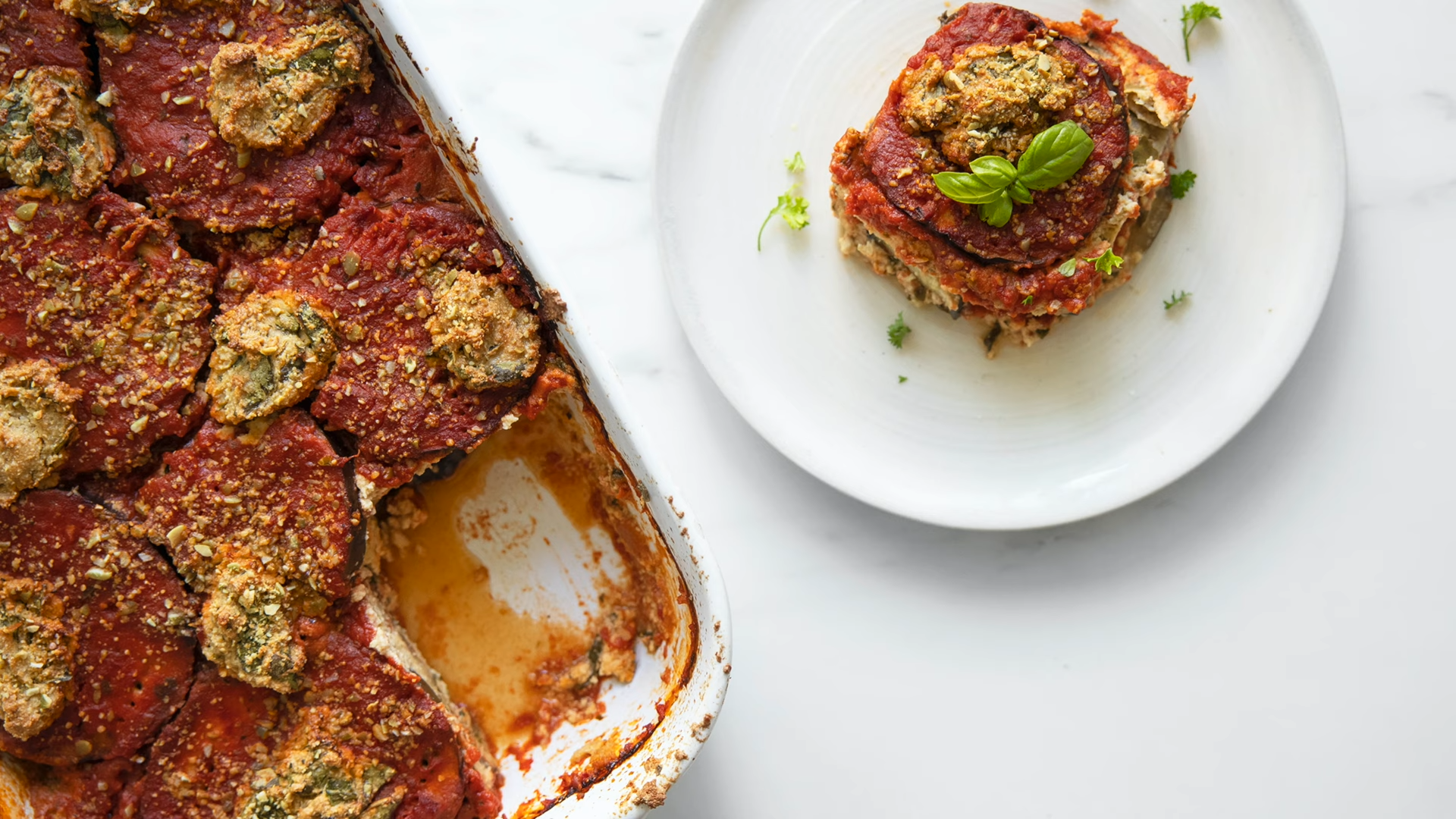 Easy Eggplant Lasagna